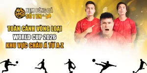 Toàn Cảnh Vòng Loại World Cup 2026 Khu Vực Châu Á Từ A-Z